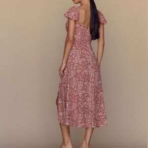 Reformation Baxley Dress La Vie En Rose